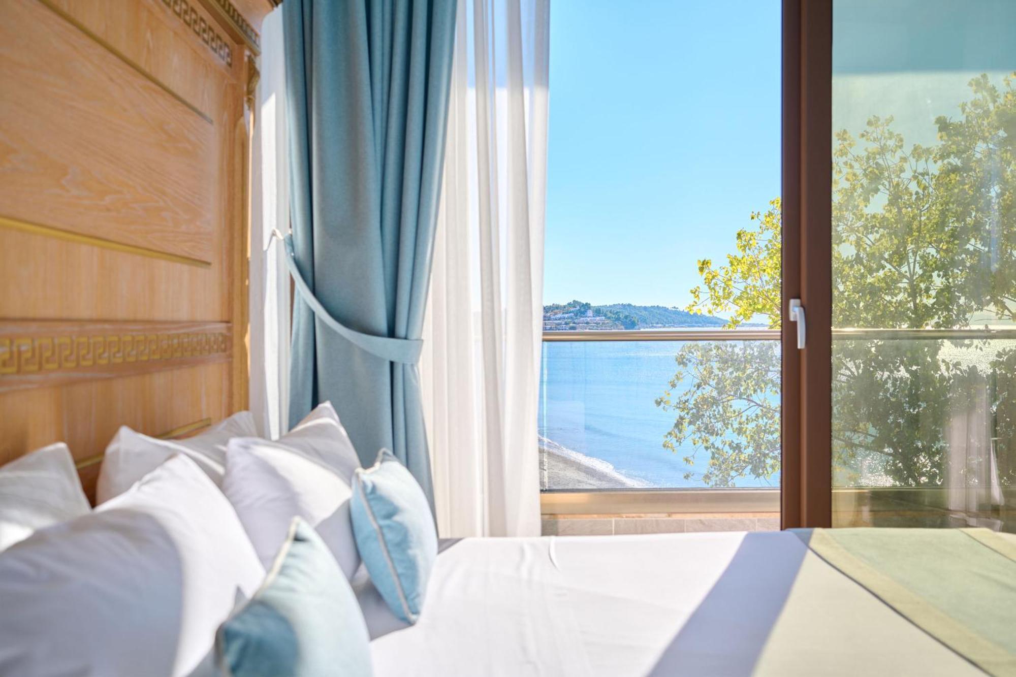 Evlogia Hotel Seafront And Anex By Greek Pride Fourka Exterior foto